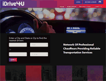 Tablet Screenshot of idrive4u.com